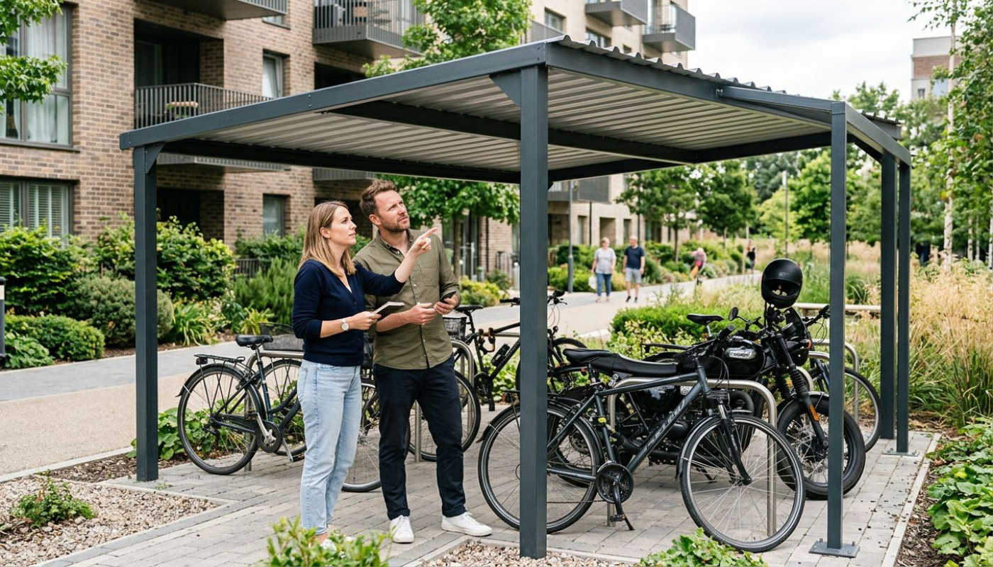 Comment choisir le meilleur abri métallique pour vélos et motos ?