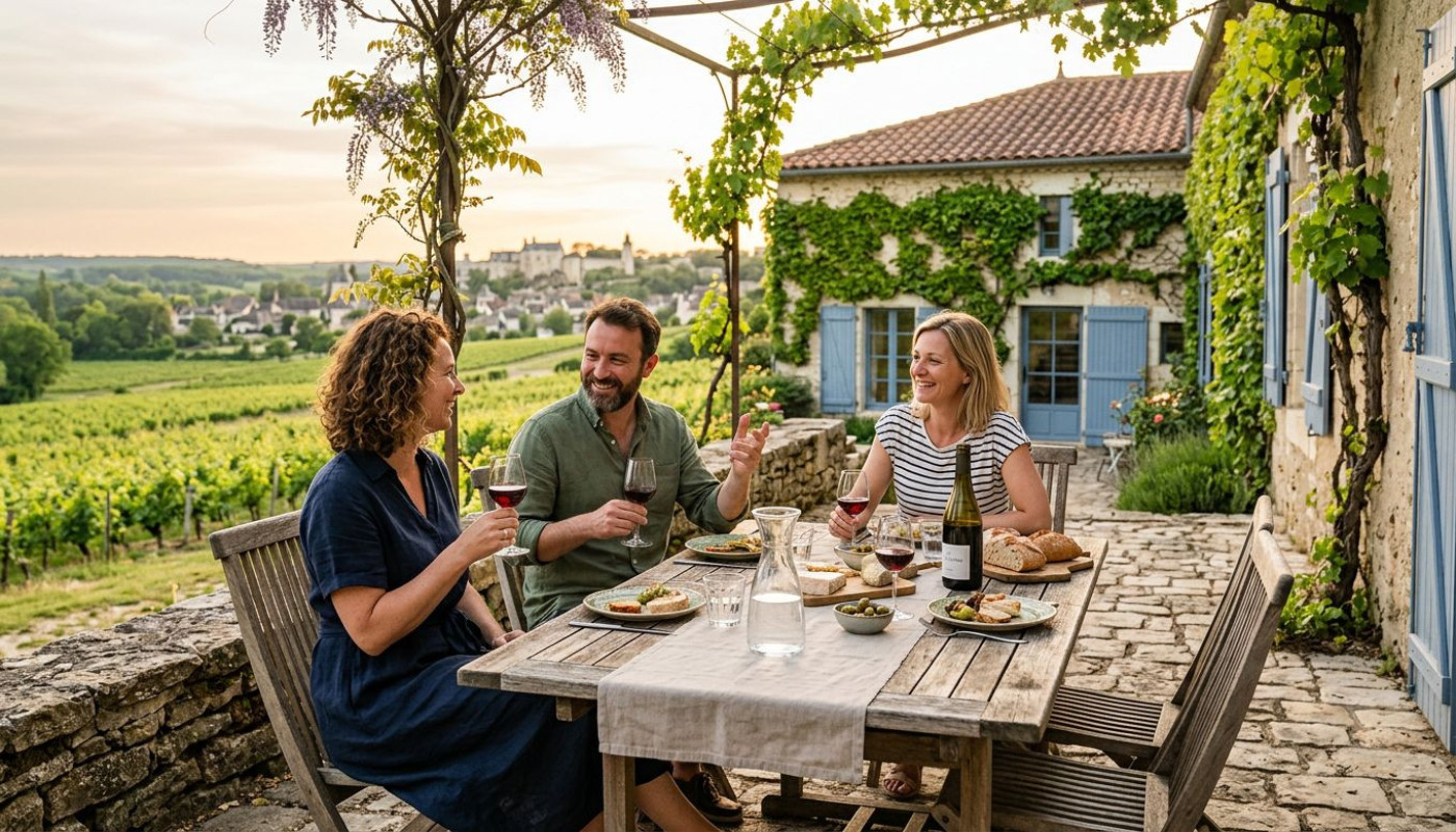 Gîte à Chinon : le nouvel art de vivre au cœur des vignobles de la Loire